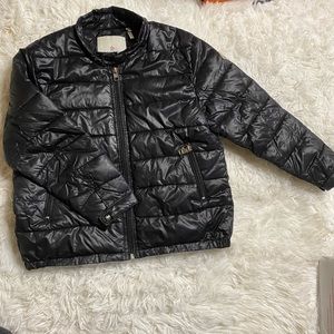 Kids Moncler light jacket. Black.